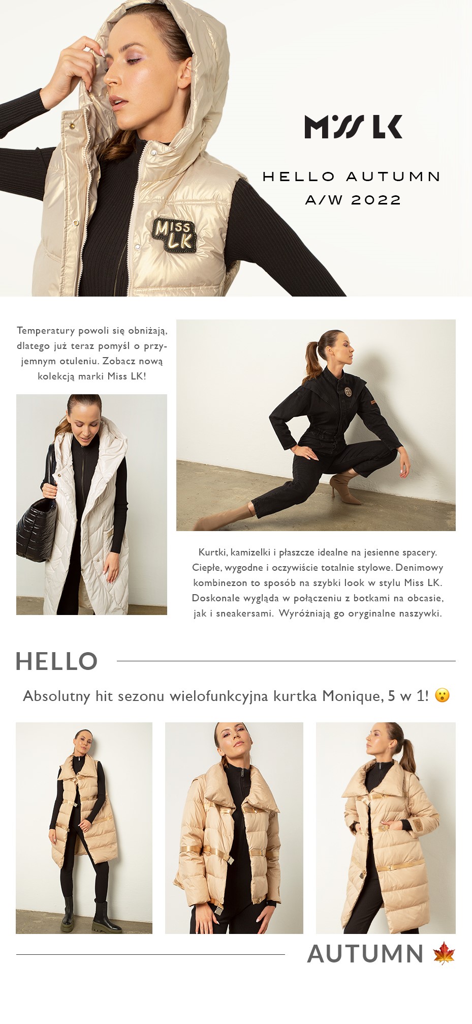 HELLO AUTUMN MISS LK