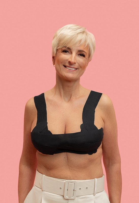 Taśma Bra Tape czarna