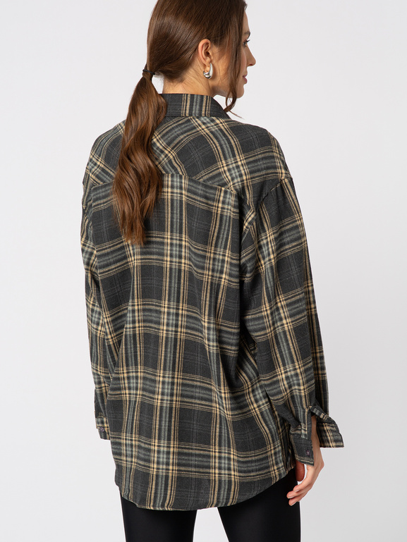 Bawełniana koszula w kratę