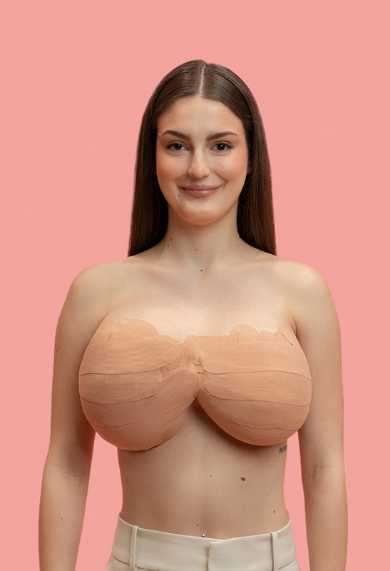 Taśma Bra Tape beżowa