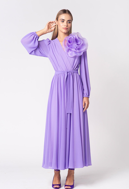 Lawendowa sukienka Ibiza