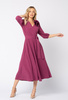 Purpurowa sukienka Ophélie