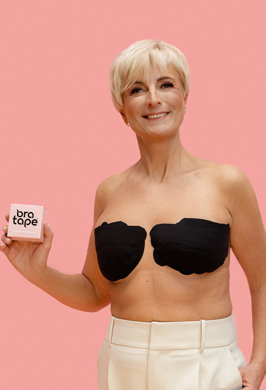 Taśma Bra Tape czarna