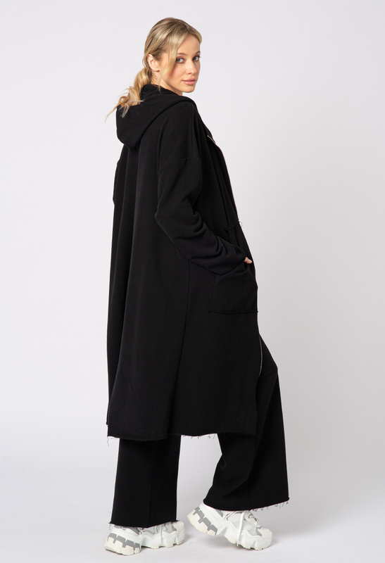 Czarna bawełniana parka Kaylee