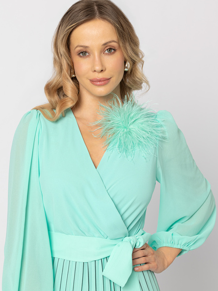 Broszka puszek miętowa