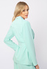Miętowa marynarka z wiązaniem Sally
