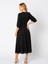 Czarna sukienka Ophélie
