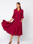 Sukienka w kolorze czerwonego wina Ophélie