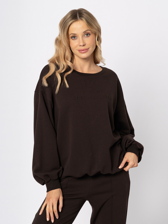 Bluza dresowa Dark Choco