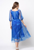 Sukienka z tiulu w kolorze niebieskim Nicoline