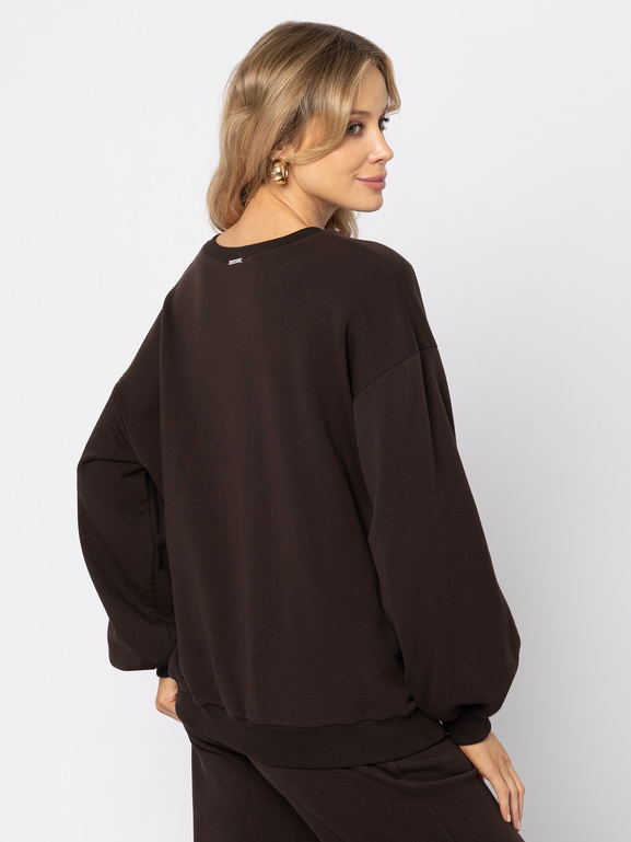 Bluza dresowa Dark Choco