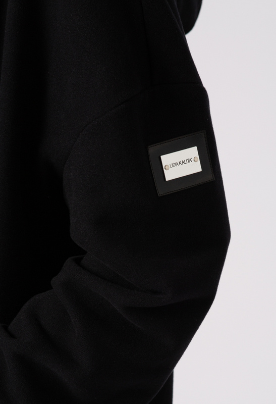 Czarna bawełniana parka Kaylee