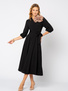 Czarna sukienka Ophélie