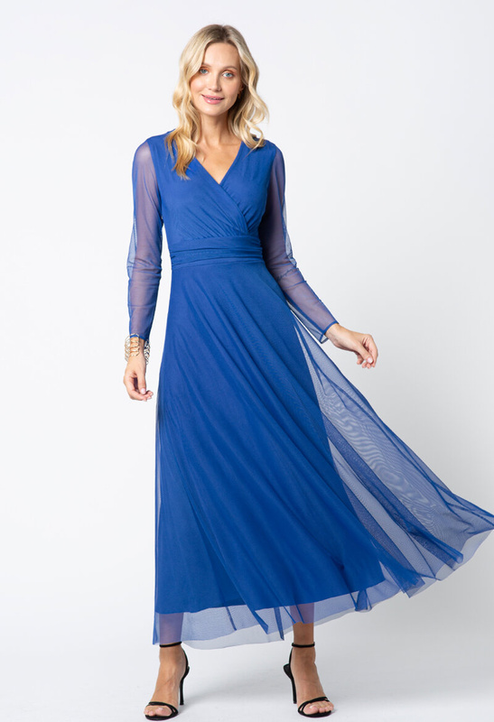 Chabrowa sukienka z siatki Alice