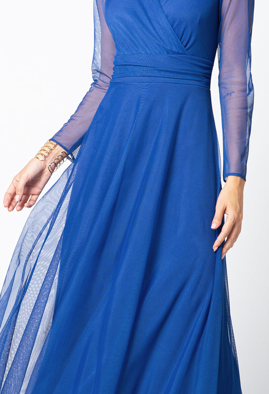 Chabrowa sukienka z siatki Alice