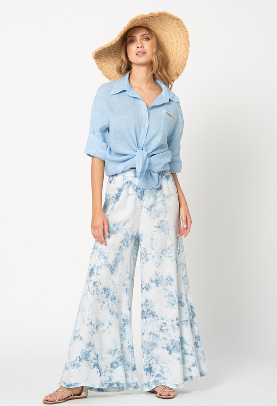 Beżowy kapelusz z rafii z warkoczem