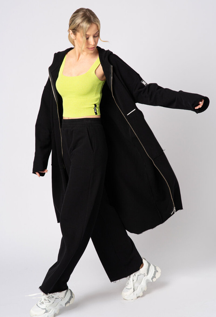 Czarna bawełniana parka Kaylee