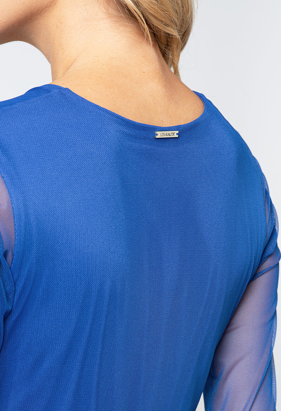 Chabrowa sukienka z siatki Alice