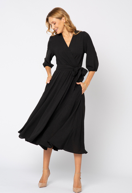 Czarna sukienka Ophélie